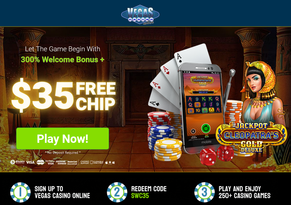 300%
                                        WELCOME BONUS + $35 FREE CHIP